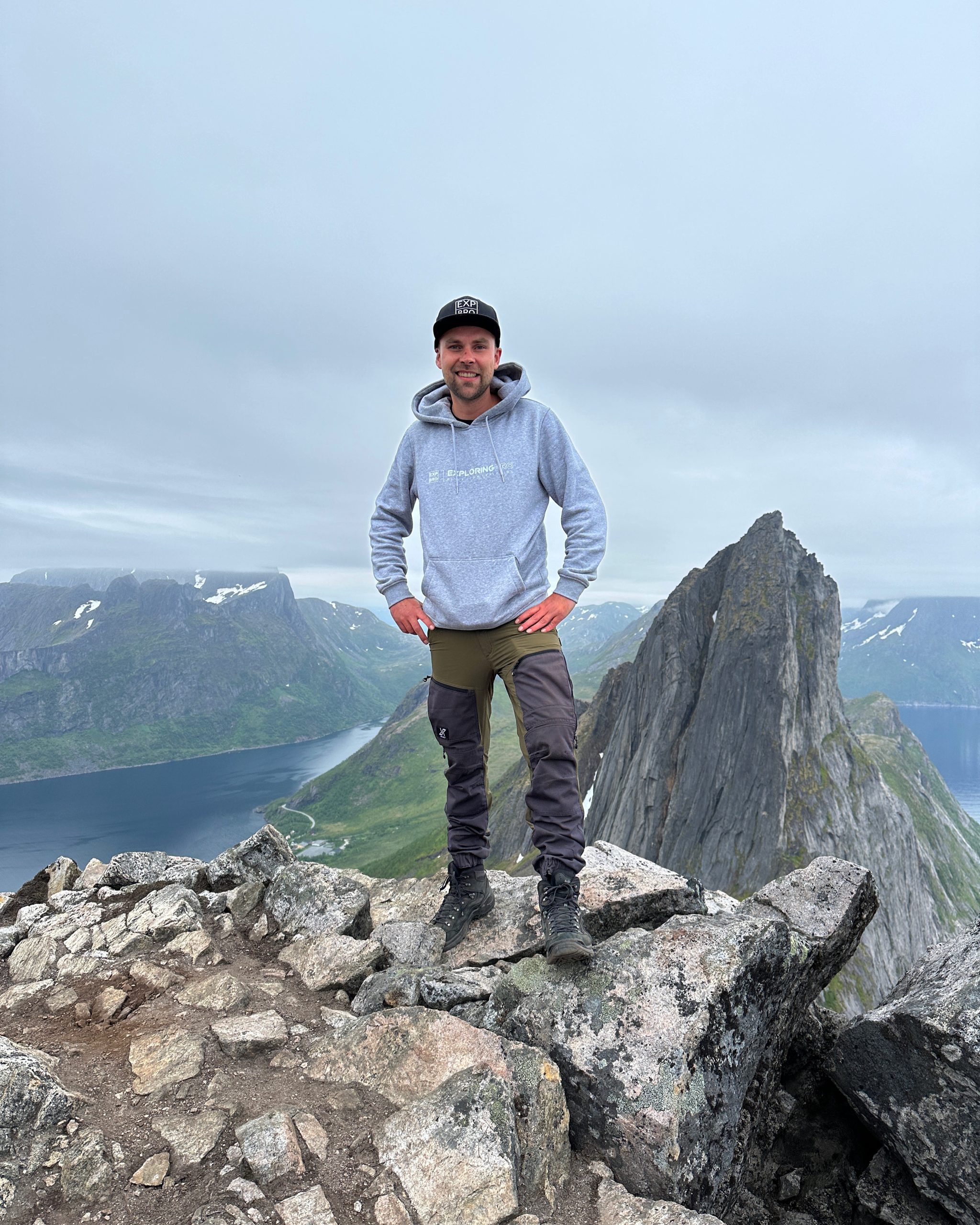 Exploringbro Segla noorwegen merchandise trui